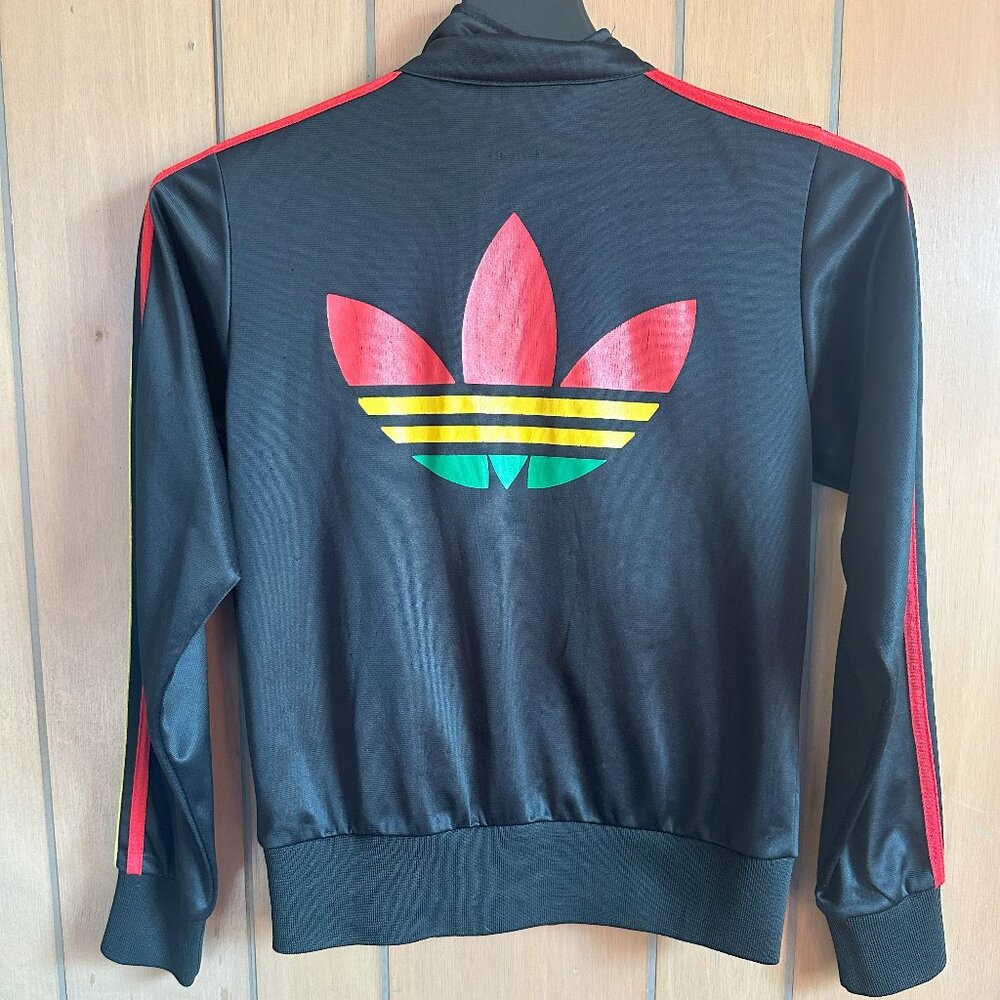 Vintage Adidas Jamaica Track Jacket Size Women's Medium 70s